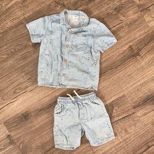 Zara Surf Denim Set
